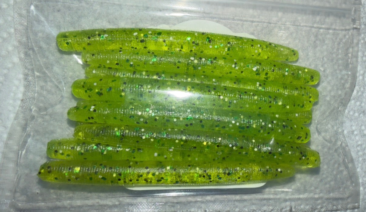 Booger Bait (Booger Bait 4" Stick Worms - 10 Pack)
