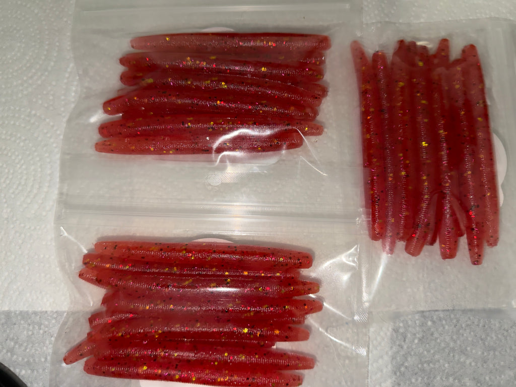 Starfish (Starfish 4" Stick Worms - 10 Pack)