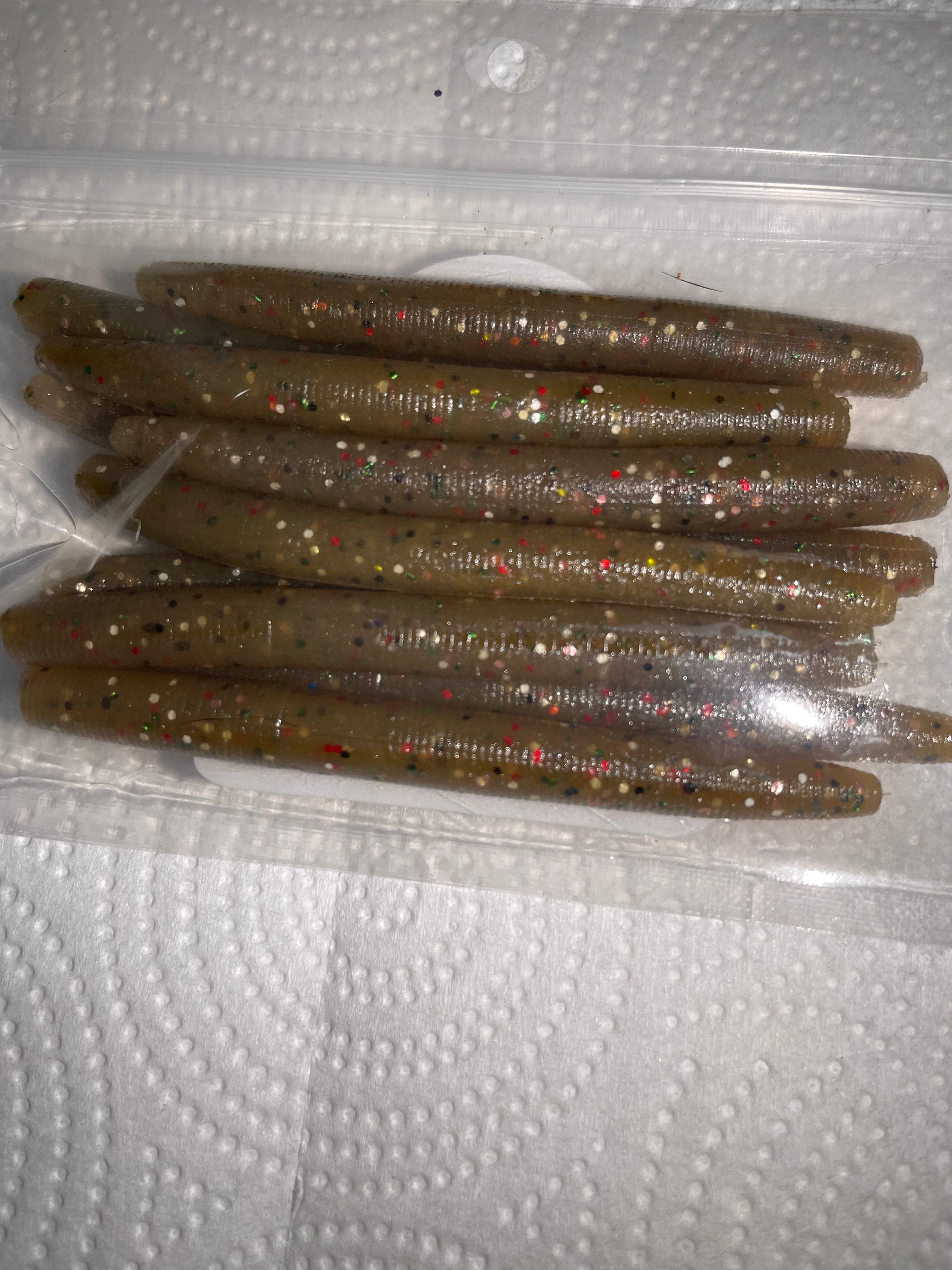 Cocoa (4" Cocoa Stick Worms – 10 Pack)