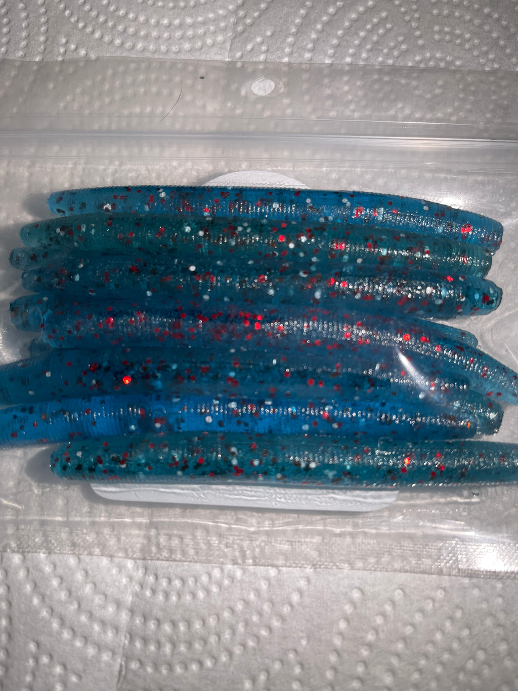 Aqua Mist (Aqua Mist 4" Stick Worms – 10 Pack)