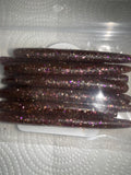 Plum (Plum 4" Stick Worms – 10 Pack)