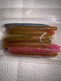 Variety (4" Stick Worms – 10-15 Pack) (Guaranteed 10)